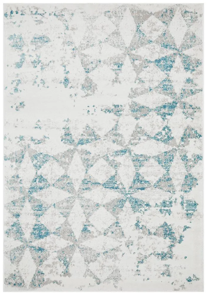 Metro 604 Rug (Blue) by Rug Culture