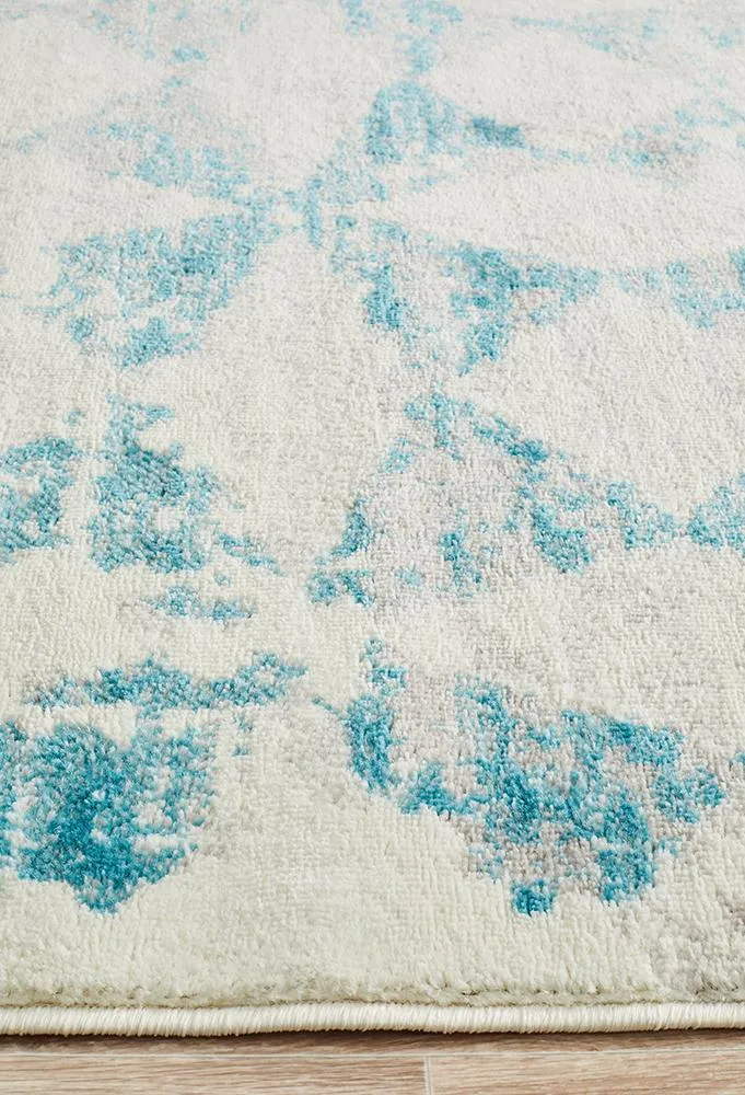 Metro 604 Rug (Blue) by Rug Culture
