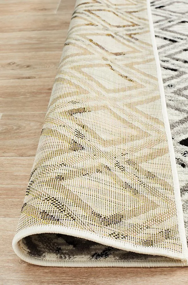 Metro 607 Rug (Black White) by Rug Culture