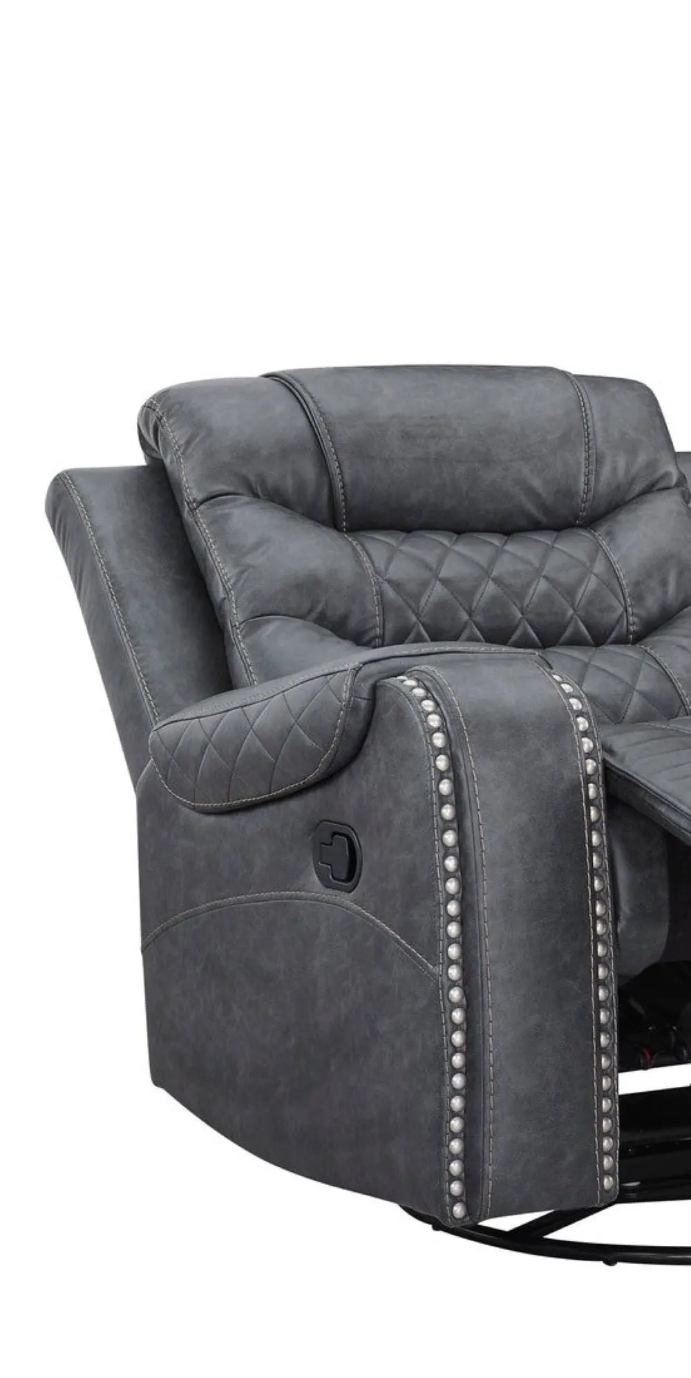 Mikkel Manual Leatherette Recliner