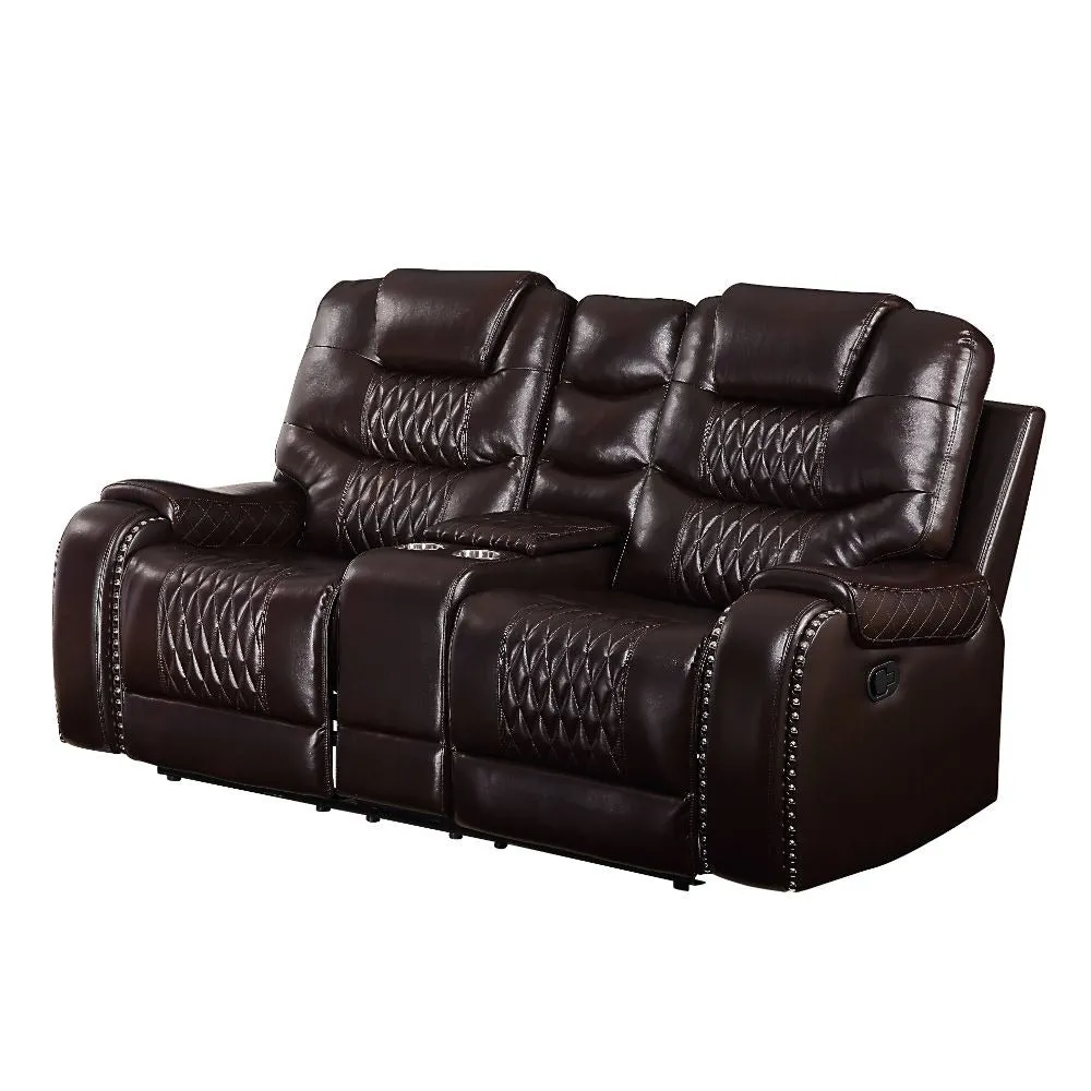 Mikkel Manual Leatherette Recliner