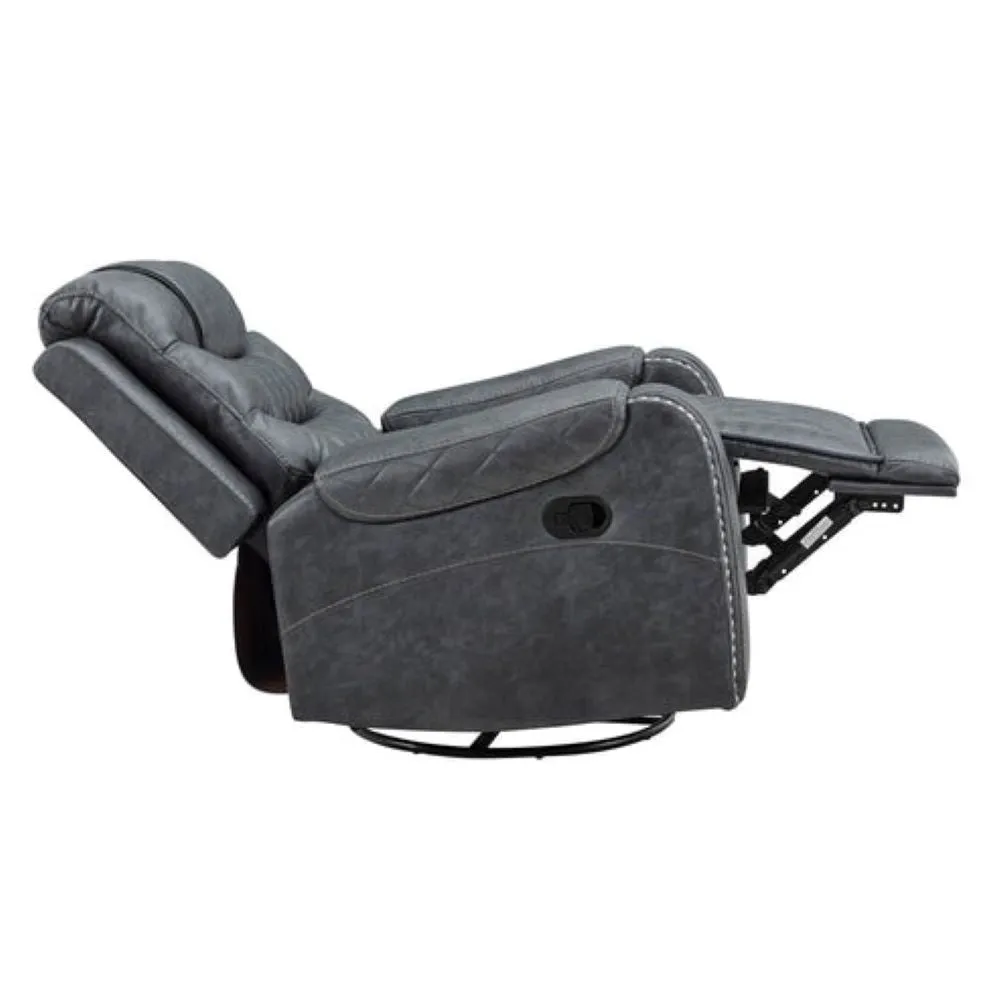 Mikkel Manual Leatherette Recliner