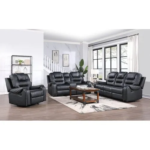 Mikkel Manual Leatherette Recliner