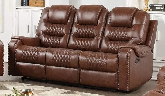 Mikkel Manual Leatherette Recliner