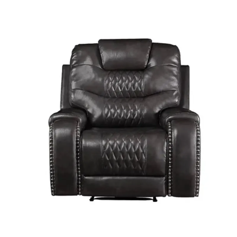 Mikkel Manual Leatherette Recliner