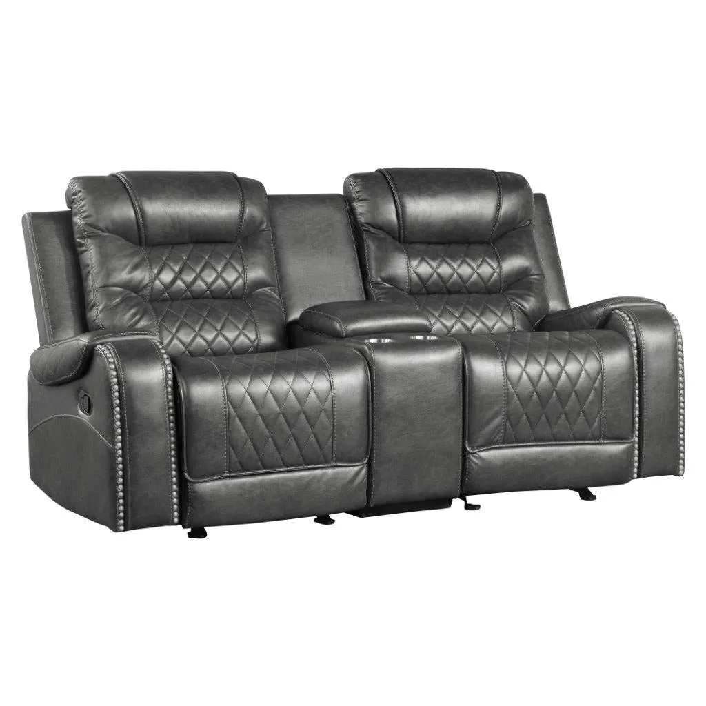 Mikkel Manual Leatherette Recliner