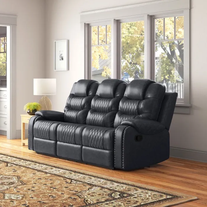 Mikkel Manual Leatherette Recliner