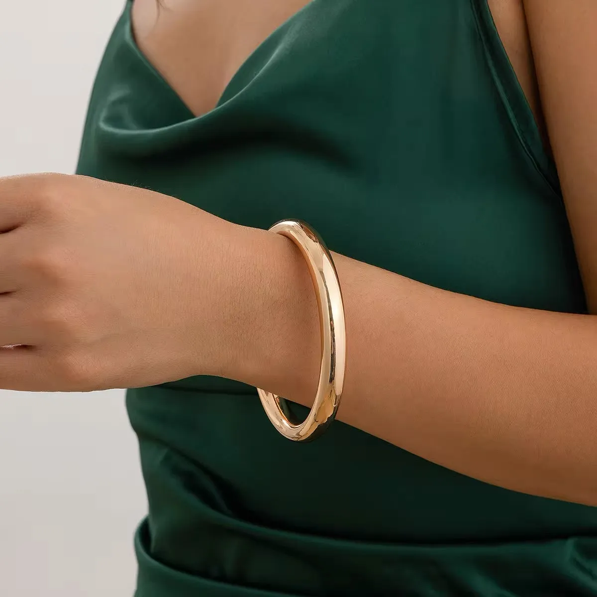 Minimalist Classic Round Bangles Bracelets