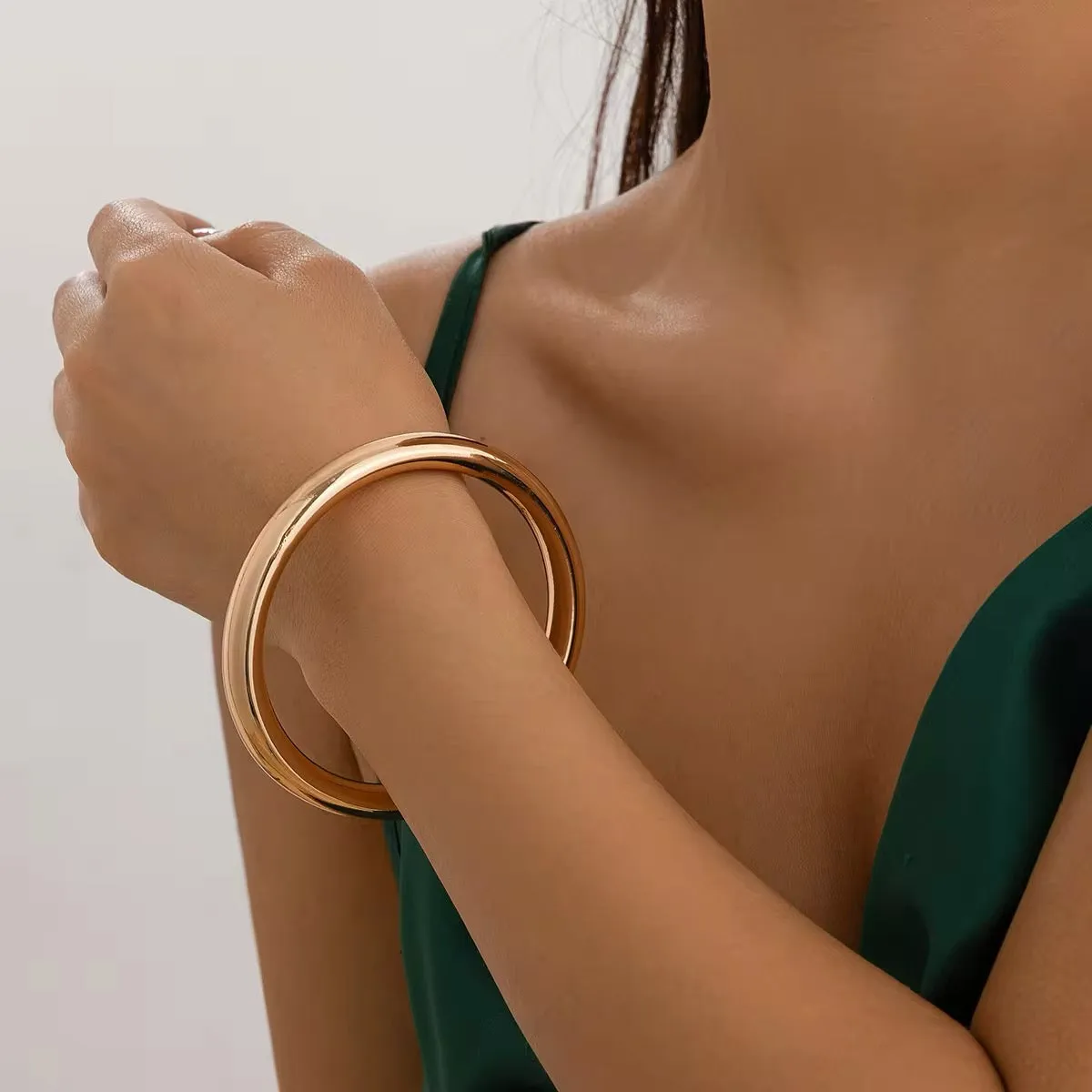 Minimalist Classic Round Bangles Bracelets