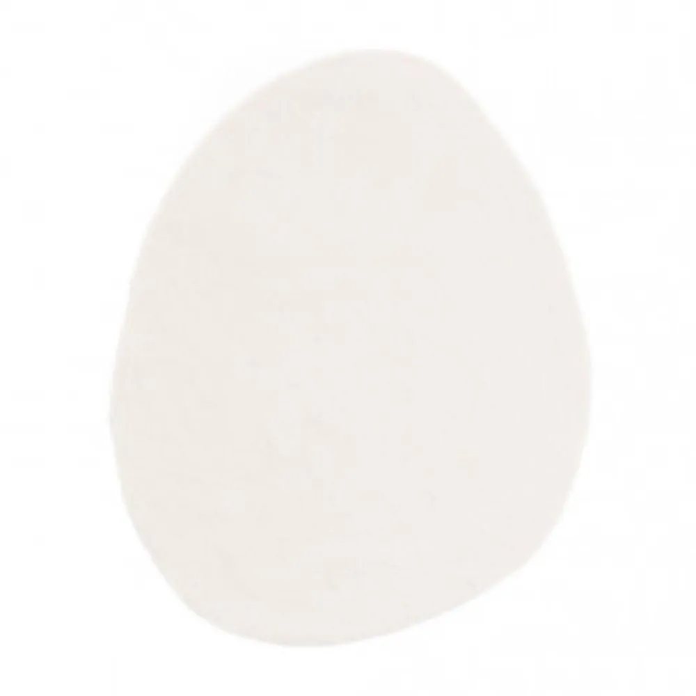 Muskhane Pebble Rug Natural S - 95 x 80 cm