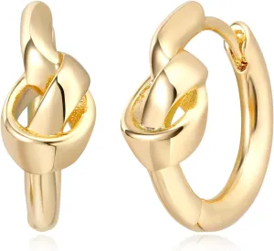 MYEARS Women Gold Huggie Hoop Earrings Cubic Zirconia 14K Gold Plated Small Simple Hypoallergenic Everyday Jewelry
