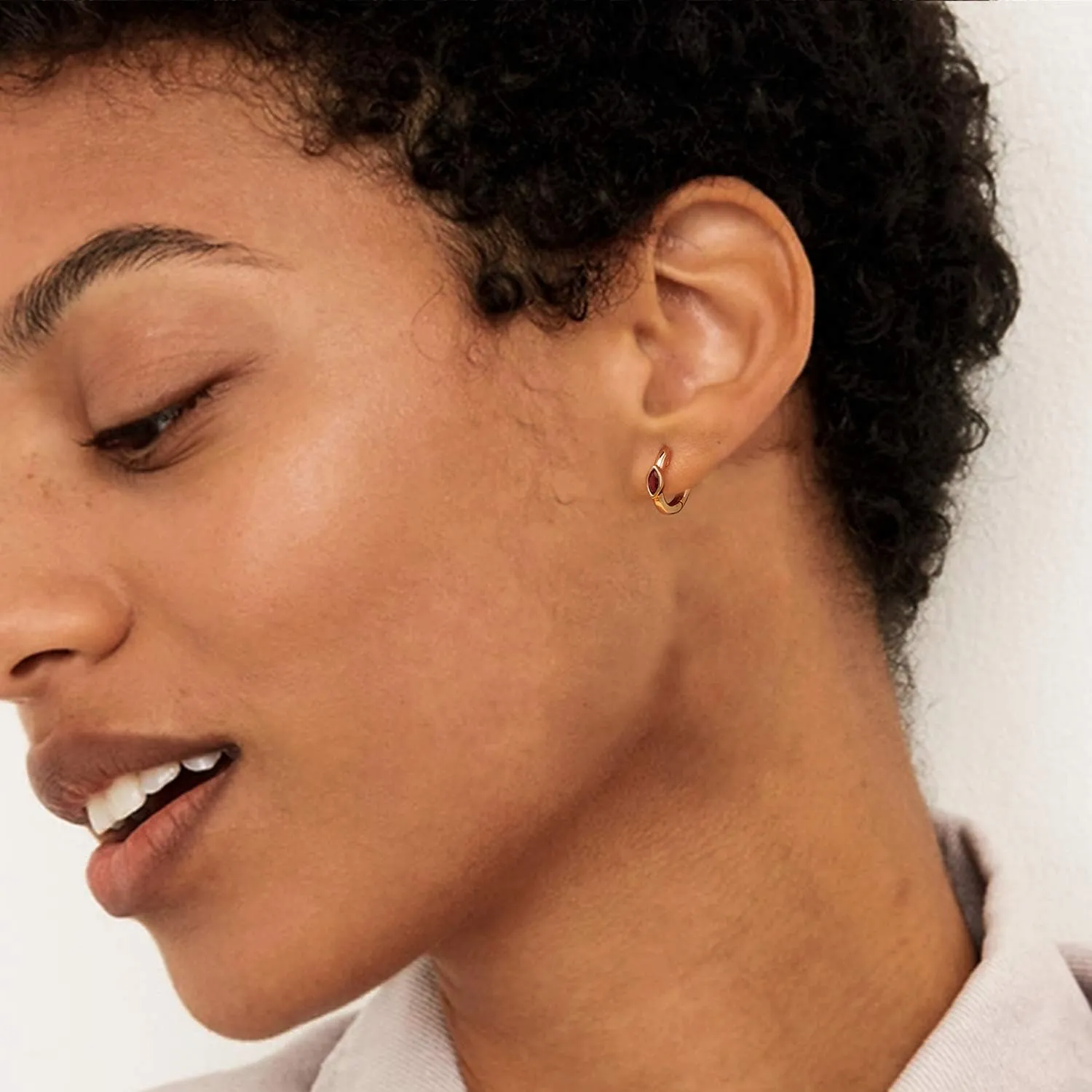 MYEARS Women Huggie Earrings Gold Hoop 14K Gold Filled Small Simple Hypoallergenic Everyday Jewelry