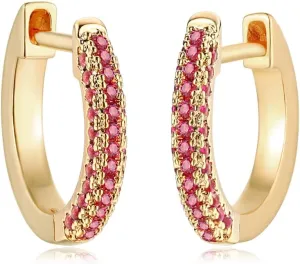 MYEARS Women Huggie Earrings Gold Hoop 14K Gold Filled Small Simple Hypoallergenic Everyday Jewelry