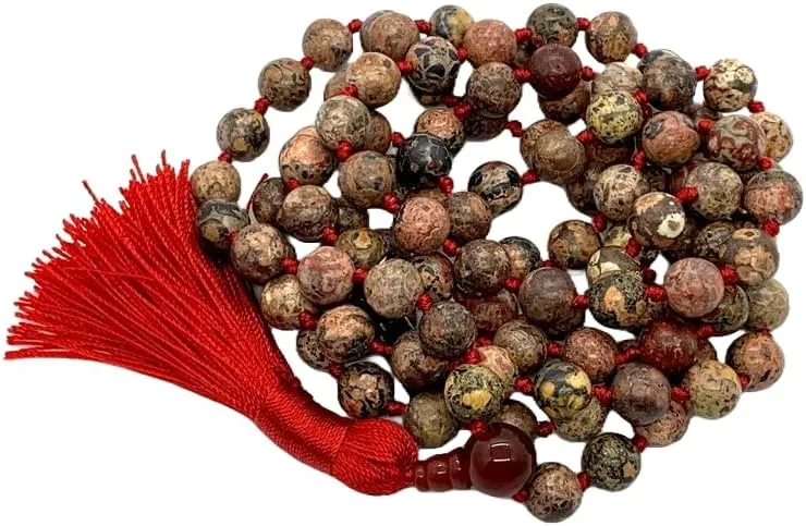 Natural buddhist prayer bead, carnelian 8mm 108 Mala Beads, Spiritual, Meditation Beads, Reiki, Japa Mala, Buddhist Prayer Beads, Yoga Bracelet, healing beads LKMALA-RRGU-1696