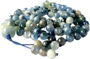 Natural Rare! Multi Color Kyanite 6mm 108 Mala Beads, Spiritual, Meditation Beads, Reiki, Japa Mala, Buddhist Prayer Beads, Yoga Bracelet, healing beads LKMALA-RRGU-1051