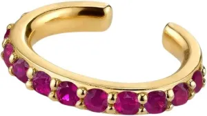 New 2025 Unisex Gold Color C Shape Ear Cuffs Earrings For Women Zircon Piercing Clip Fashion Jewelry Trendy Accessories Creative Gift For Women And Men