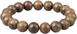 New 2025 Unisex Men Natural Wooden Buddhist Buddha Beads Bracelets Elastic Rope Women Prayer Lover Wristband Jewelry Gift Fashion Trendy Accessories Creative For Women And Men