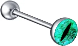 New 2026 Unisex Gothic Tongue Ring Piercing Titanium Steel Snake Eye Letter Sexy Nightclub Bar Stud Punk Body Jewelry Findings Fashion Trendy Accessories Creative Gift For Women And Men