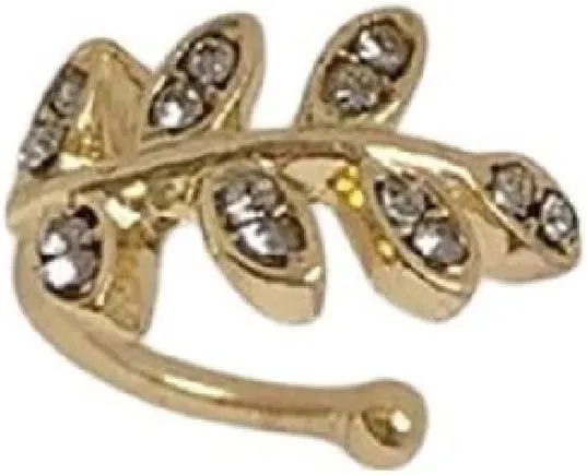 New 2026 Unisex Stainles Stell Punk Rhombic Lattice Zircon Ear Cuff Clip For Women No Pierced C-Shape Geometric Small Wrap Clips Jewelry Fashion Trendy Accessories Creative Gift For Women And Men