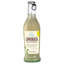Niasca Limonata Soda, 33.8 Fluid Ounce (Case of 24 Bottles )
