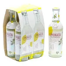 Niasca Limonata Soda, 33.8 Fluid Ounce (Case of 24 Bottles )