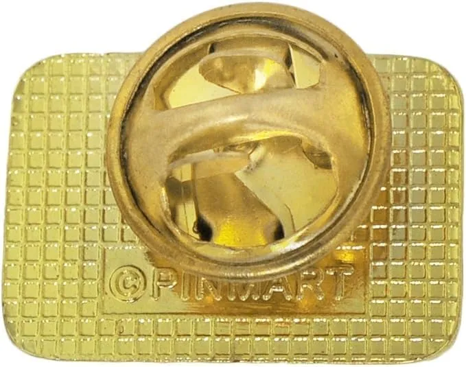 PinMart 100% Gold Corporate Employee Student Recognition Service Lapel Pin
