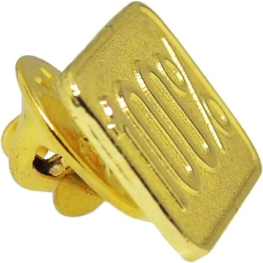 PinMart 100% Gold Corporate Employee Student Recognition Service Lapel Pin