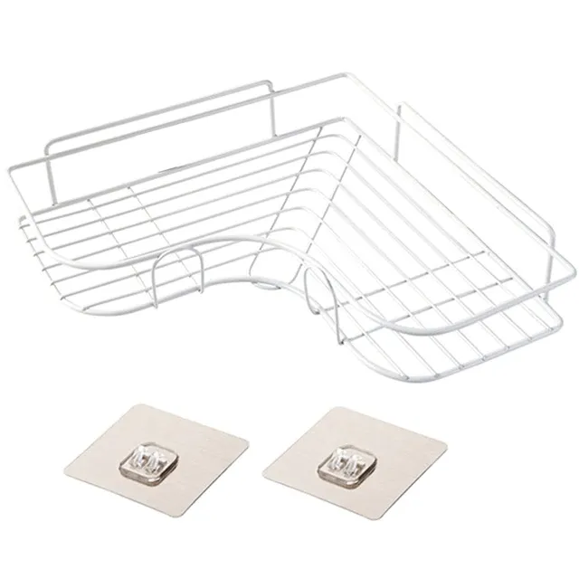 Punch-Free & Space Saver Iron Corner Rack