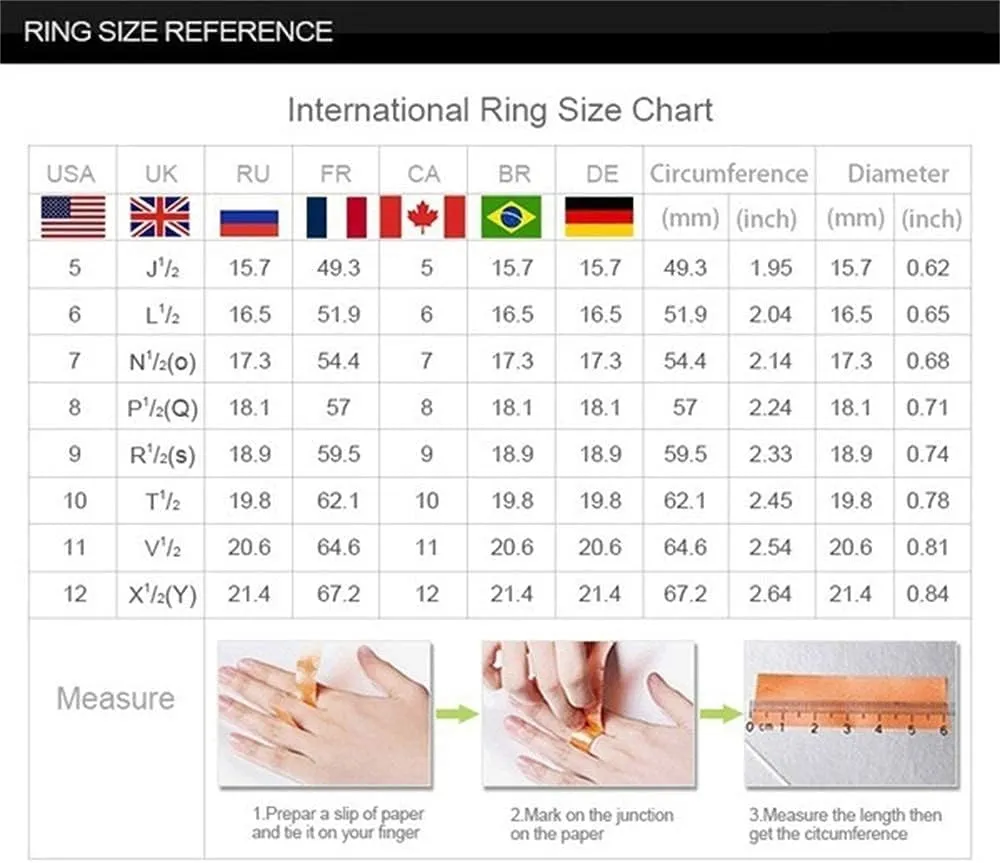 RKKOJJO 925 Sterling Silver Shiny Full Diamond Gemstone Ring Cubic Zirconia Rings Fold Wear Bridal Sets CZ Diamond Multi Row Ring Eternity Engagement Wedding Band Ring for Women Size 7