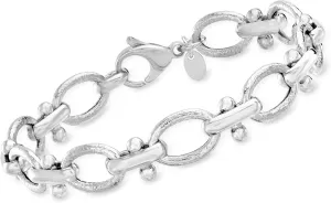 Ross-Simons Italian Sterling Silver Link Bracelet