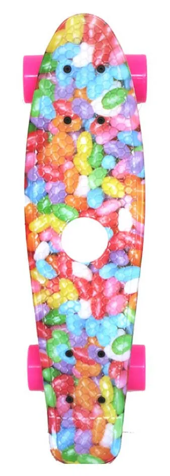 Tiger Boards Complete 22" Skateboard - Jelly Bean