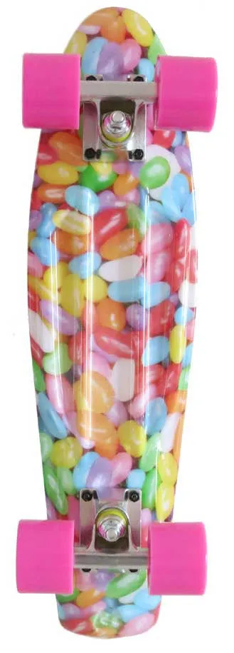 Tiger Boards Complete 22" Skateboard - Jelly Bean