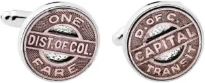 Washington D.C. Token Cufflinks Manufacturers Direct Pricing!!!!!!!!
