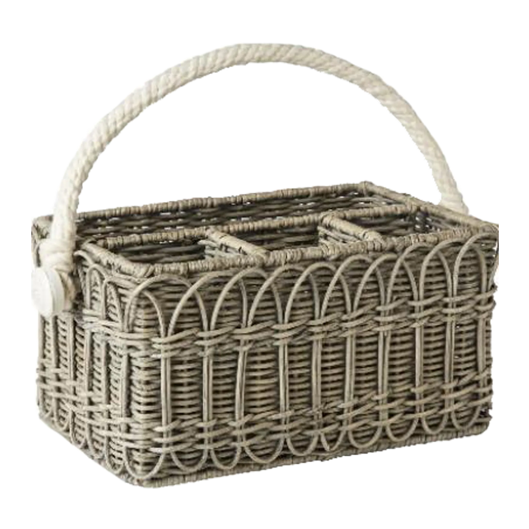 Waveney Wicker Utensil Caddy