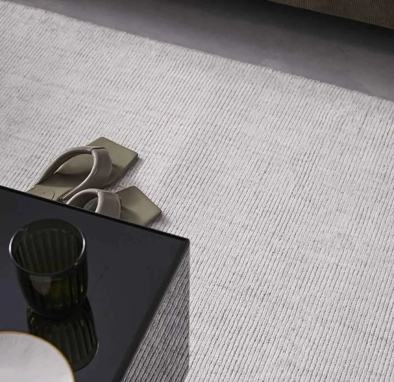 Weave Travertine Floor Rug - Marble - 2m x 3m