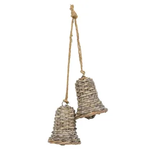 Wicker Bell Ornament