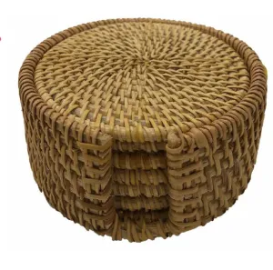 wicker coaster/ tray